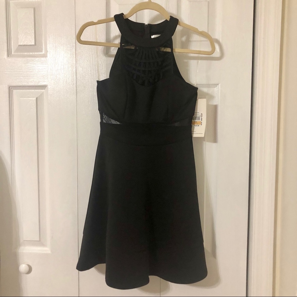 Black Halter dress